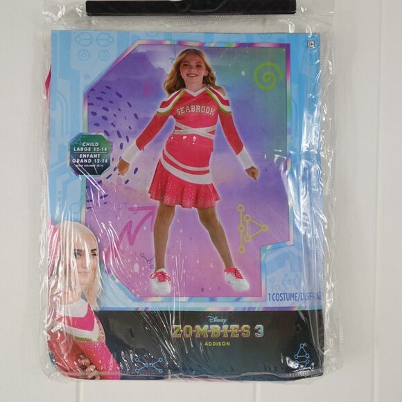 Disney Zombies 3 Girls Addison Costume Large 12-14 - Picture 2 of 7